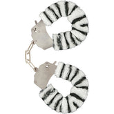 TOYJOY - FURRY FUN BONDAGE ZEBRA CUFF CUFFS
